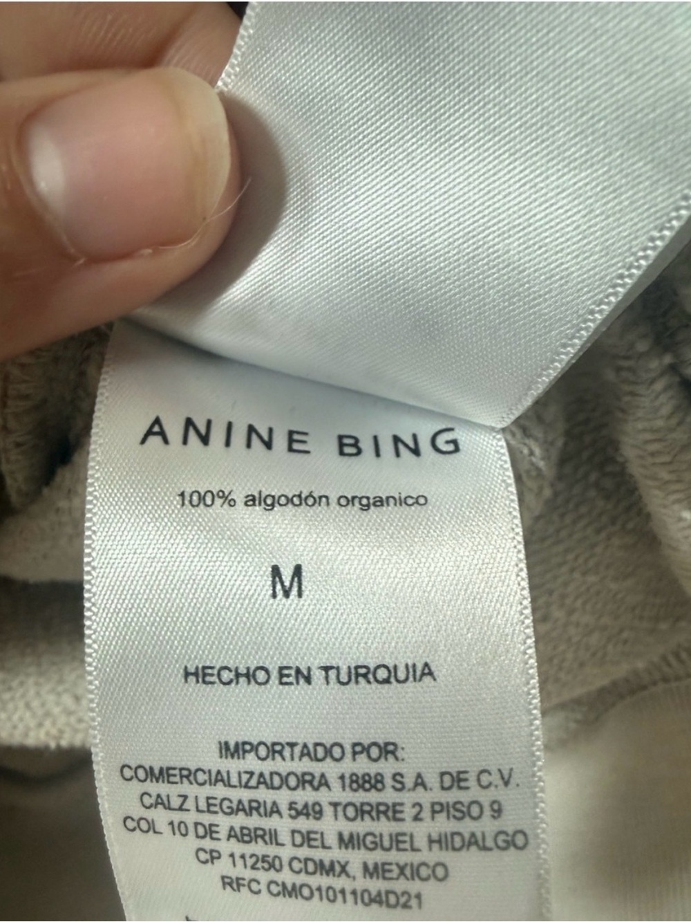 Anine Bing Cream Graphic Tiger Sweatshirt - Picture 10 of 10